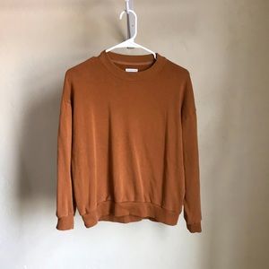 Womens Brown American Eagle Sweater